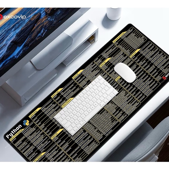 Python Commands Shortcuts Mouse Pad - Picture 7 of 8